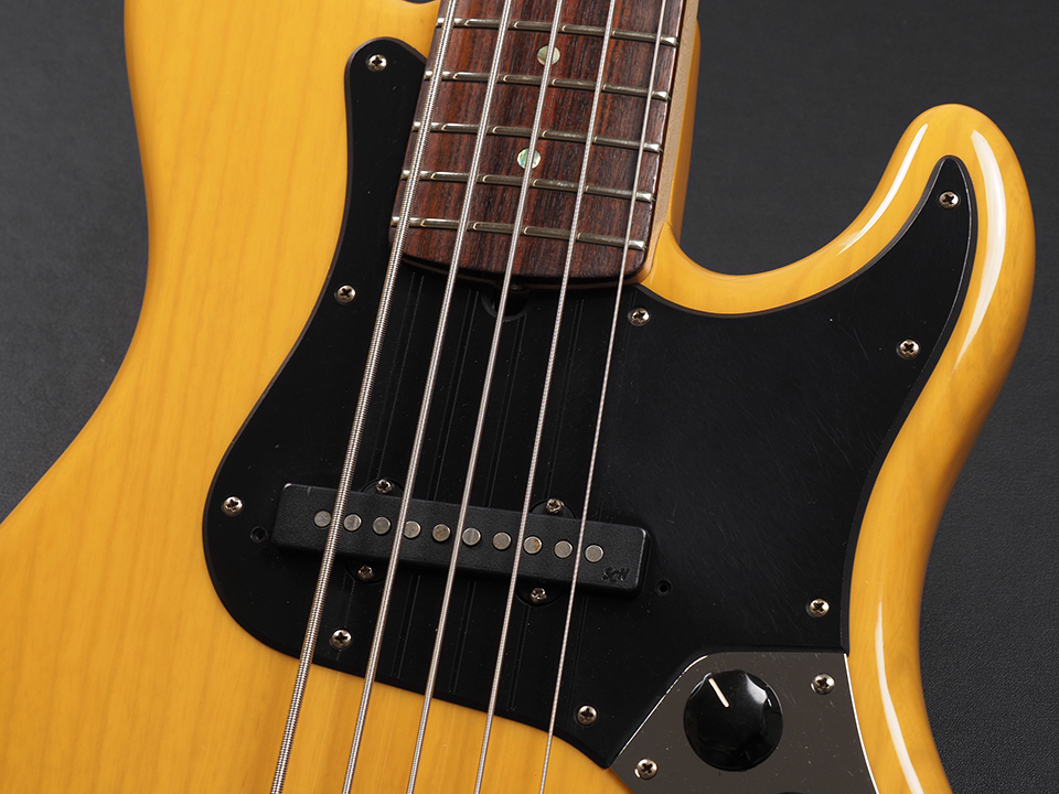 Fender American Deluxe Jazz Bass V 2008年製 ~Butterscotch Blonde