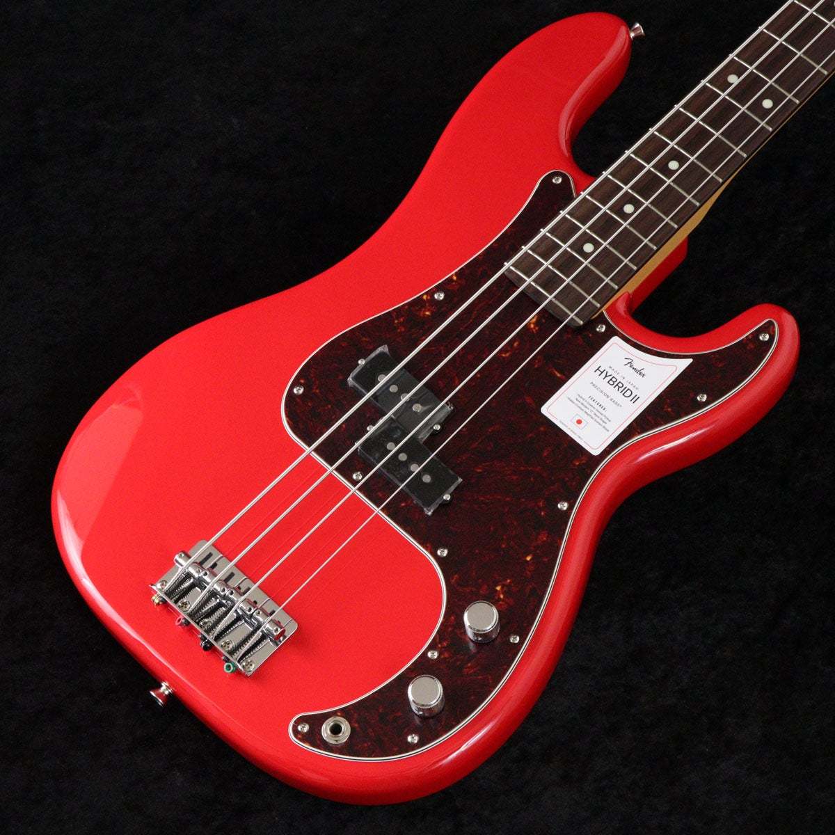 ベース Fender Bass N079842 japan Fender Made in Japan Hybrid II P Bass Modena Red 【御茶ノ水本店