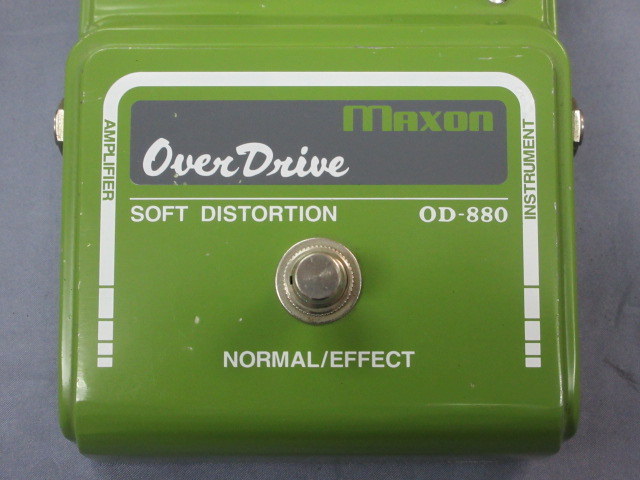 Maxon soft distortion OD-880 リイシュー OD-880 リイシュー ①｜SOUNDMART
