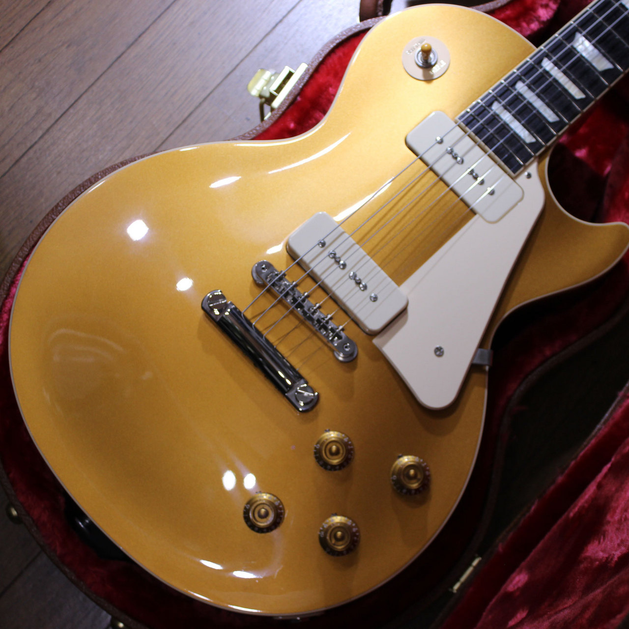 Gibson Les Paul Standard 50s P-90 Gold TopGold レスポ-ル