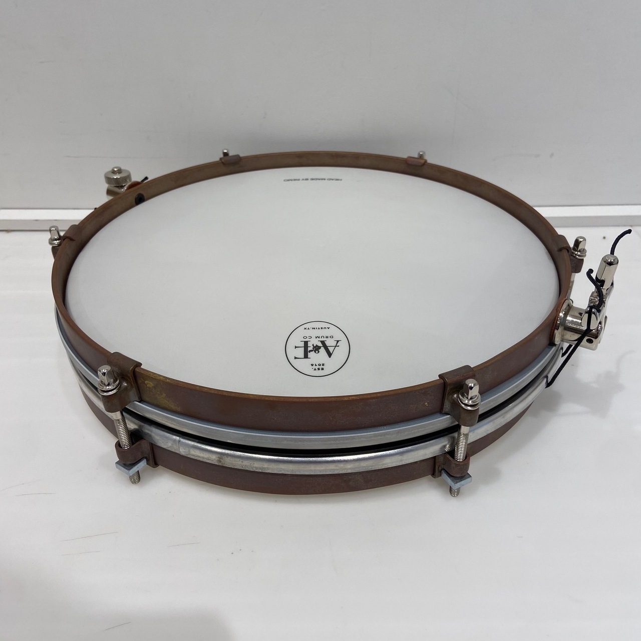 A&F DRUM Pancake Snare 12” x 1.5” Raw Brass パンケーキスネア