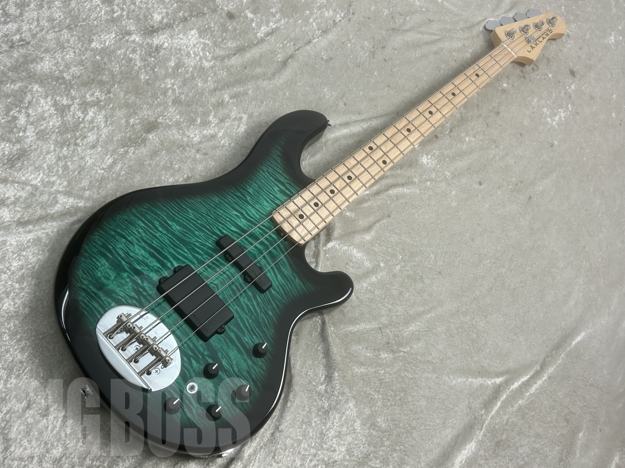 Lakland SL44-94 Deluxe / Maple Finger Board (Teal Green Sunburst