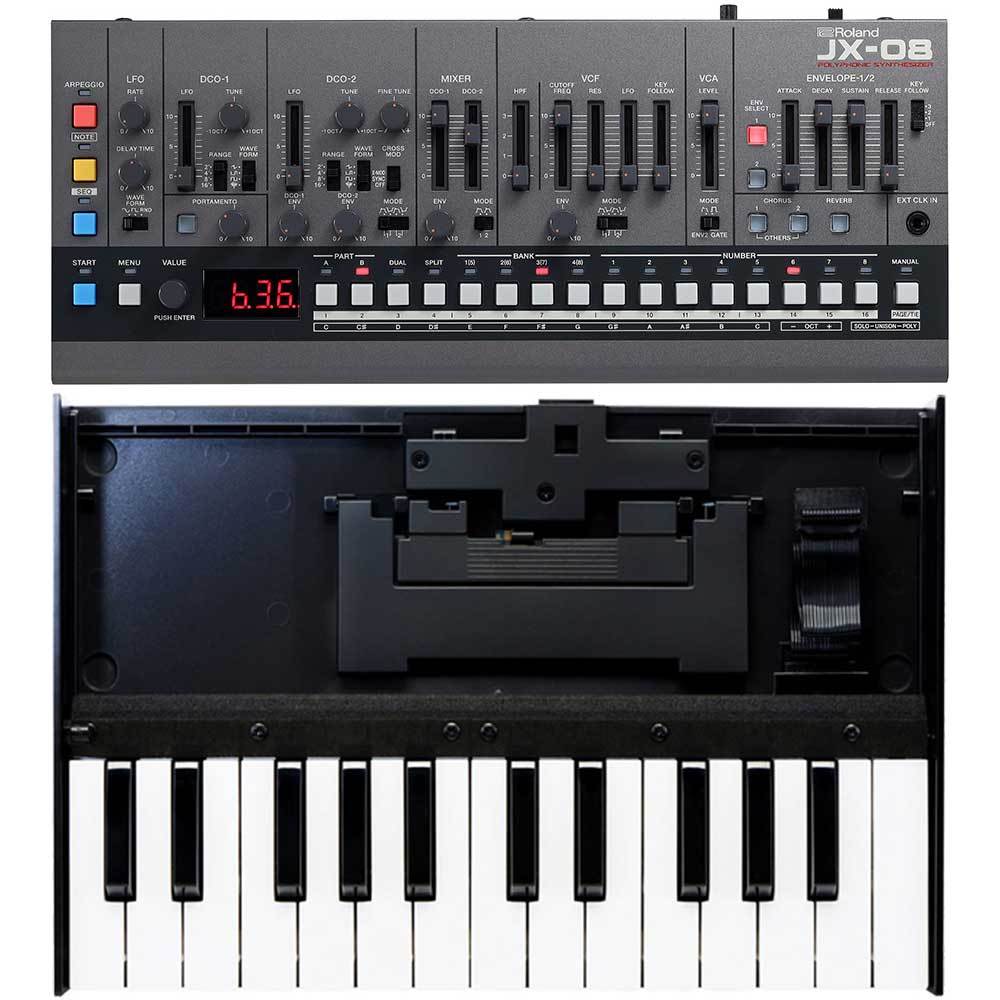 Roland Boutique JX-08 + K-25M セット（新品特価/送料無料）【楽器