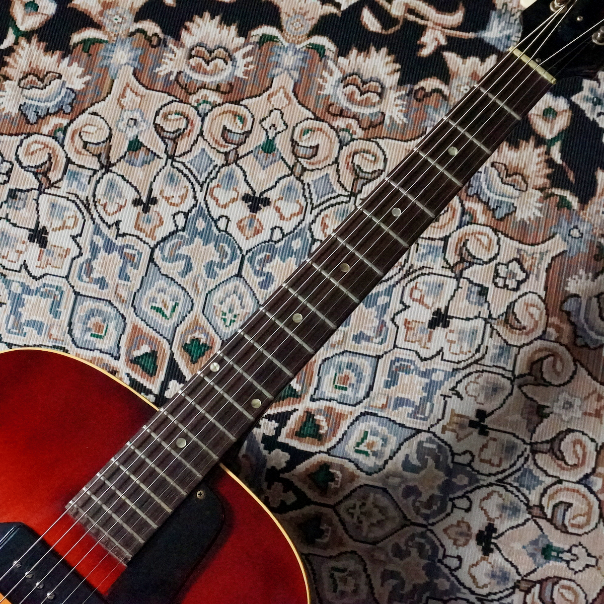 値下げ／1963年製 Gibson ES-125【ハカランダ指板】リフレット済み Vintage 1963 Gibson ES-125 Hollow Body Electric Guitar