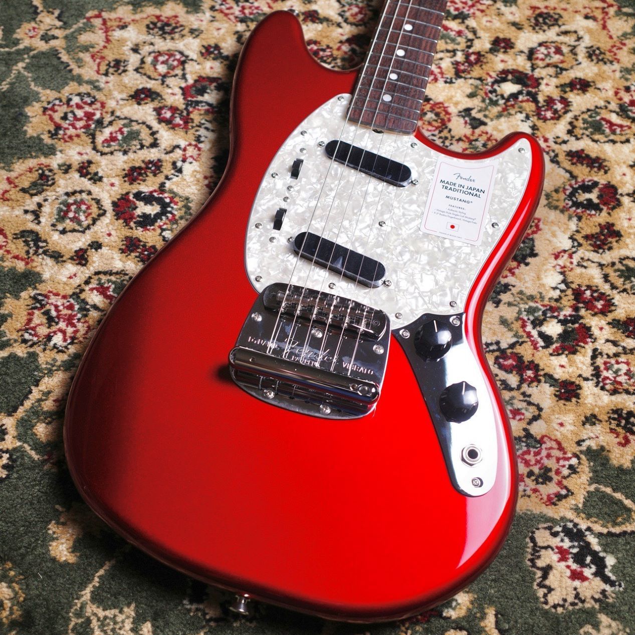Fender Traditional 70s Mustang Candy Apple Red ムスタング 【3.27kg