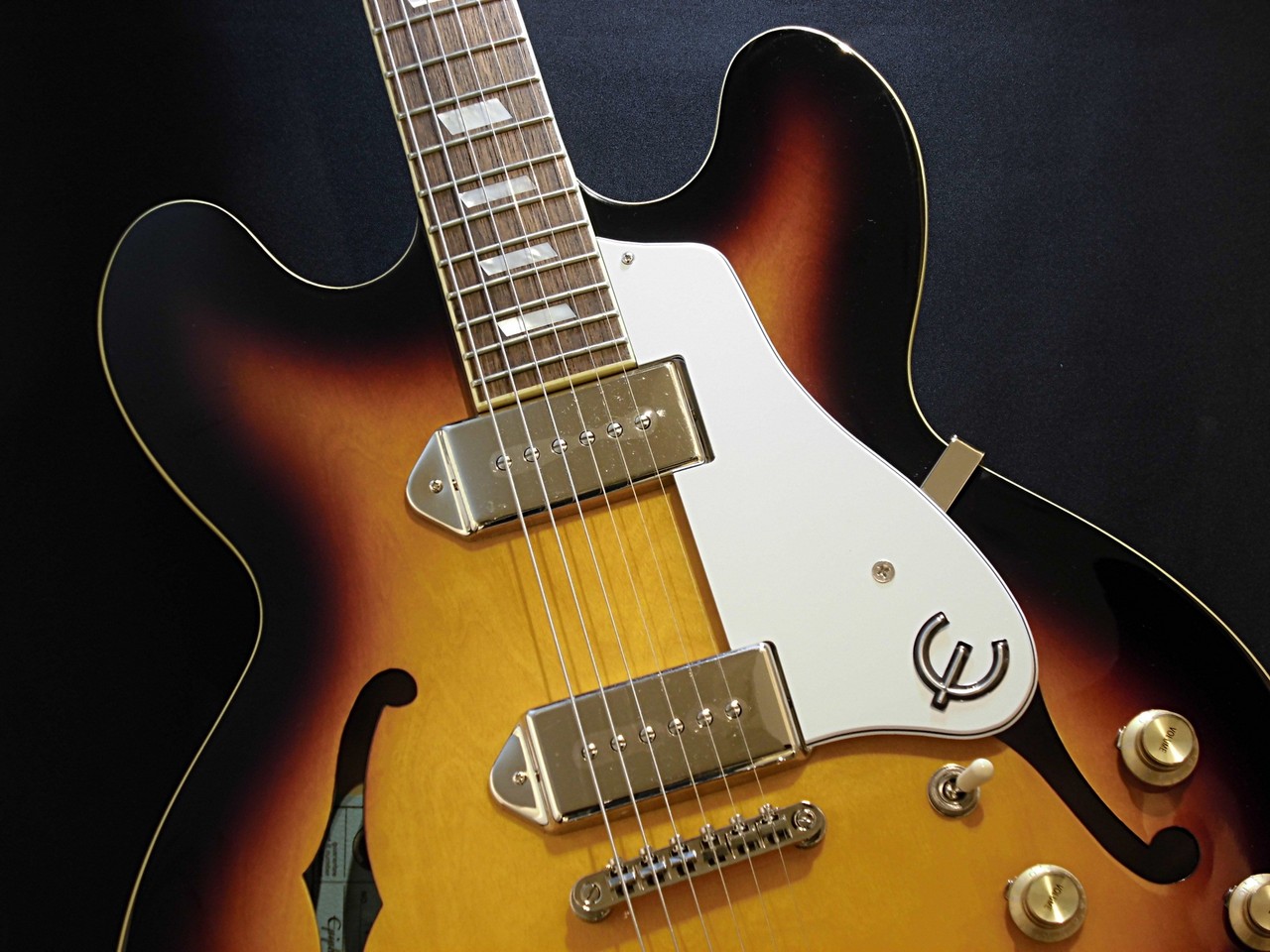 Epiphone CASINO VS 美品中古 Epiphone Casino VS Lefty ~Vintage Sunburst~ 中古 大定番のハコモノ