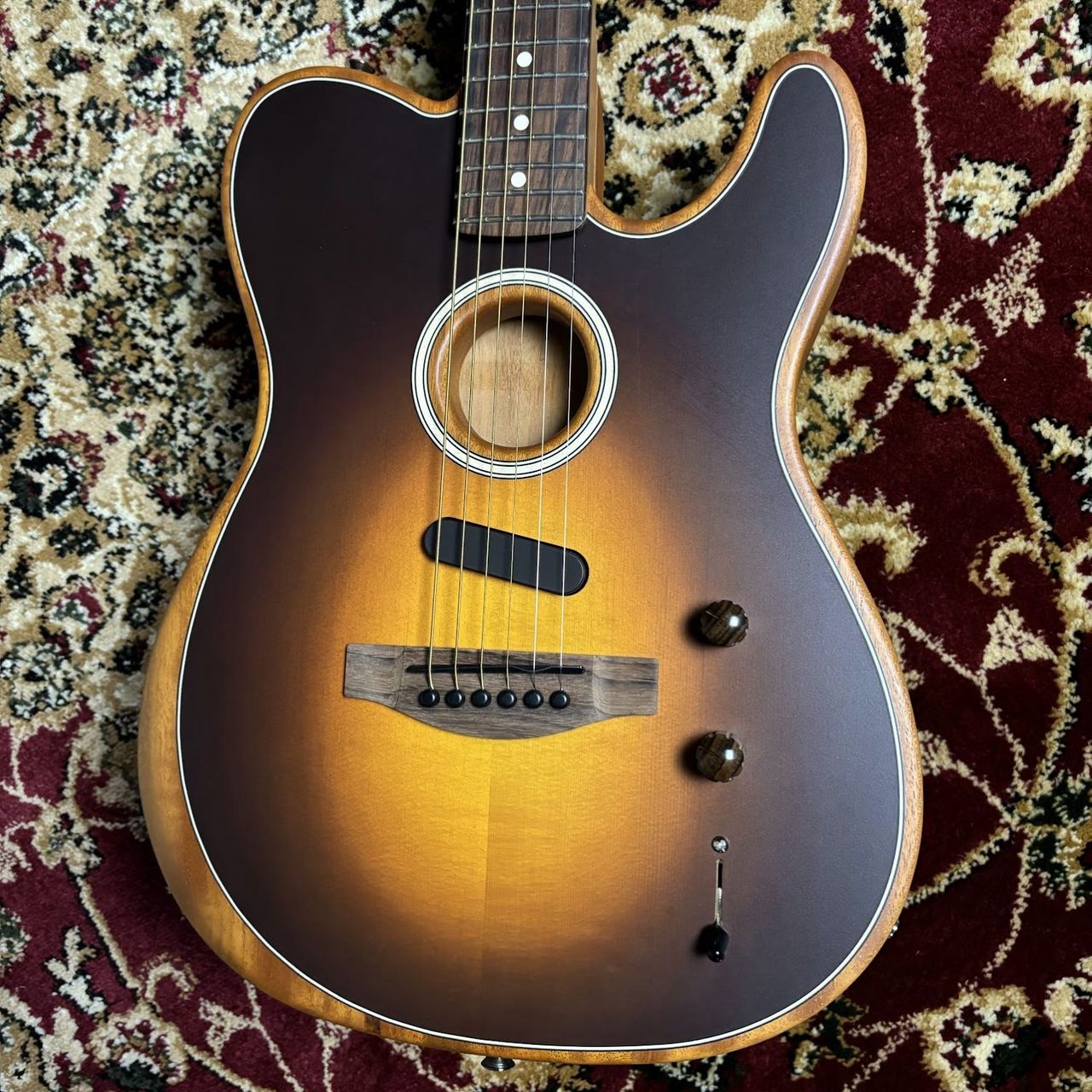 Fender ACOUSTASONIC PLAYER TELECASTER SHB Shadow Burst エレアコ