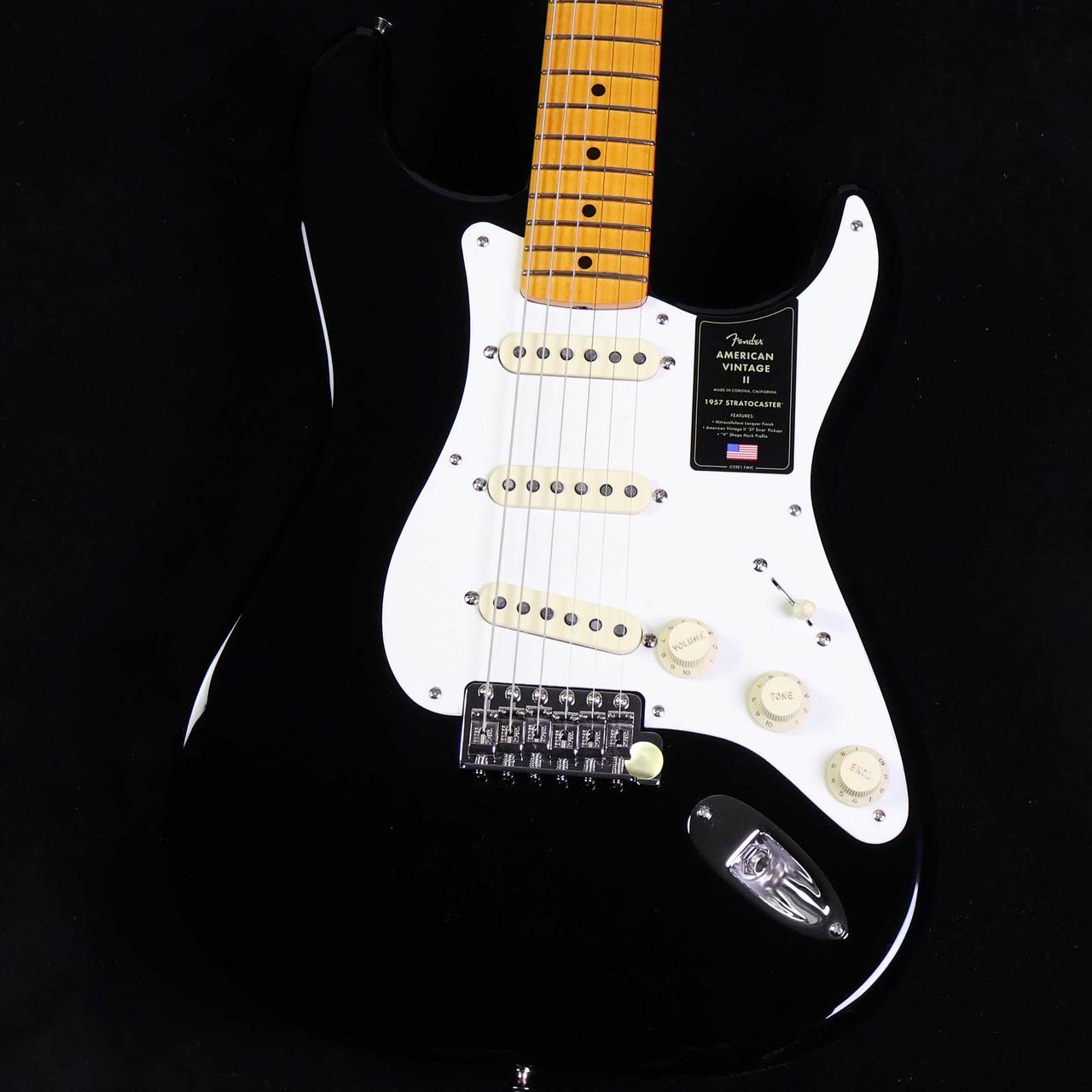 Fender American Vintage II 1957 Stratocaster Black