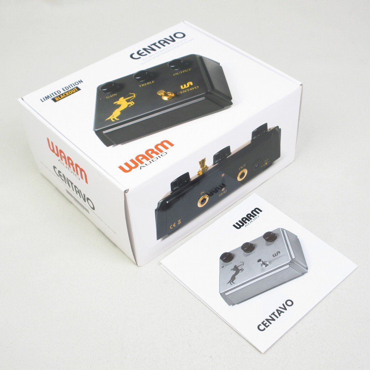 WARM AUDIO CENTAVO 限定版ブラックアウト