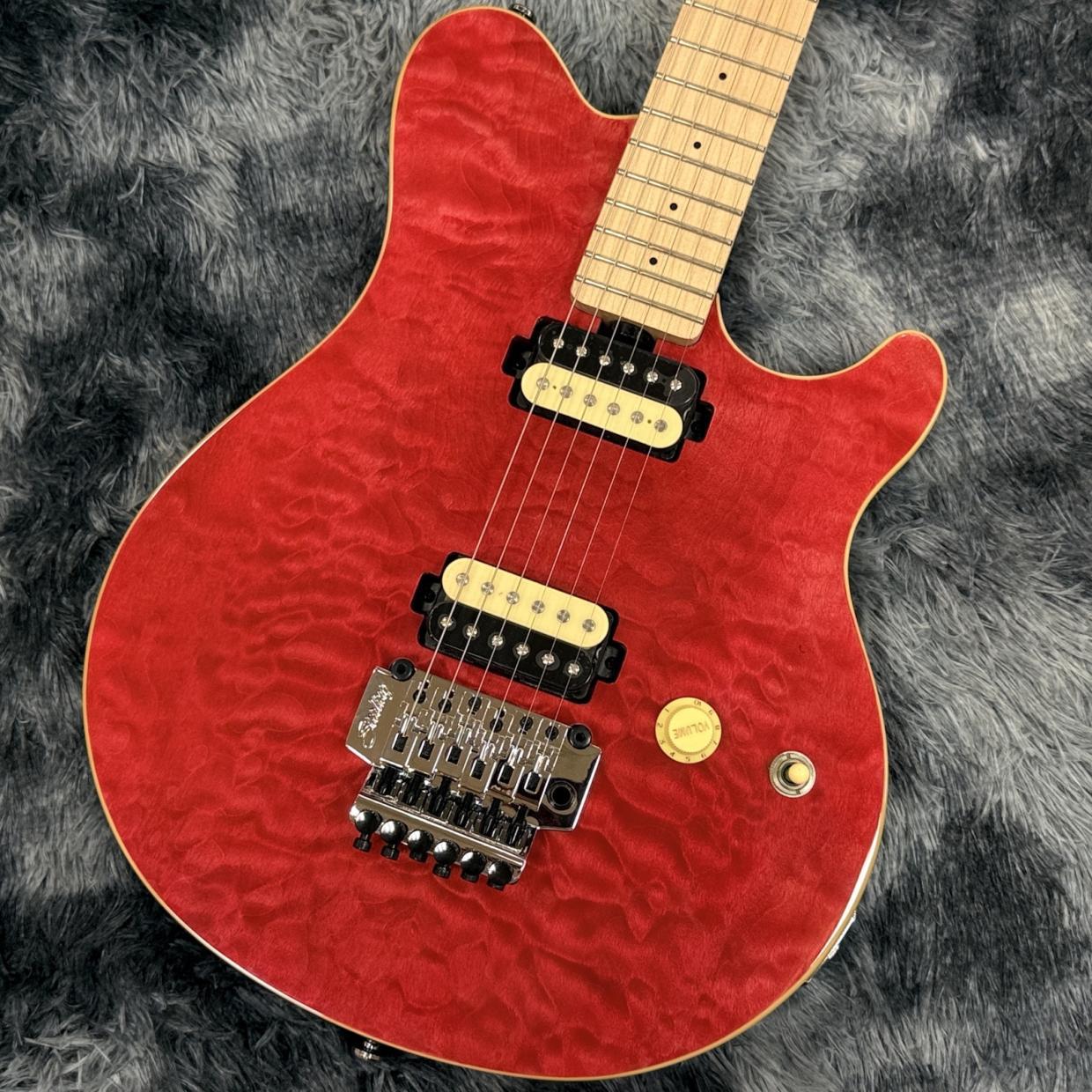 Sterling by MUSIC MAN AX40 / Transparent Red（新品特価/送料無料