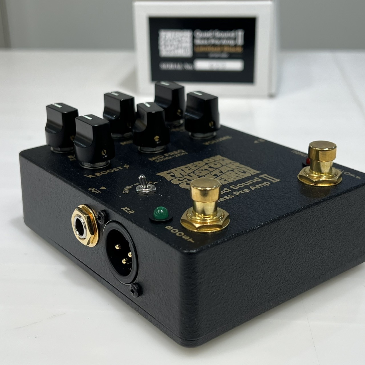 FREEDOM CUSTOM GUITAR RESEARCH Quad Sound Bass Pre Amp 2（新品