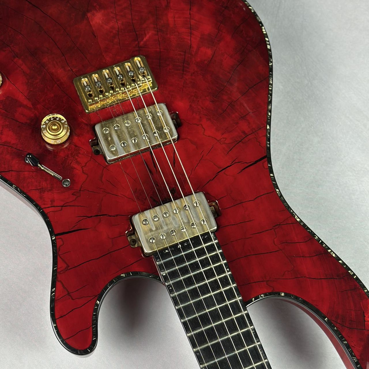 MAYONES 【現物画像】Regius 6 Custom Buckeye Burl Top/≒3.47kg/委託