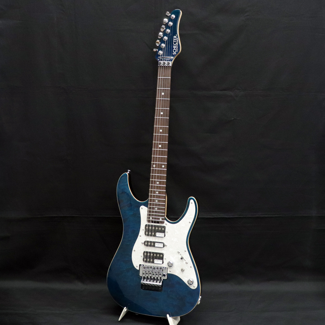 ギター SCHECTER SD-2-24-AL - See thru Blue SCHECTER SD-2-24-AL - See thru Blue | Red Guitars Online Store