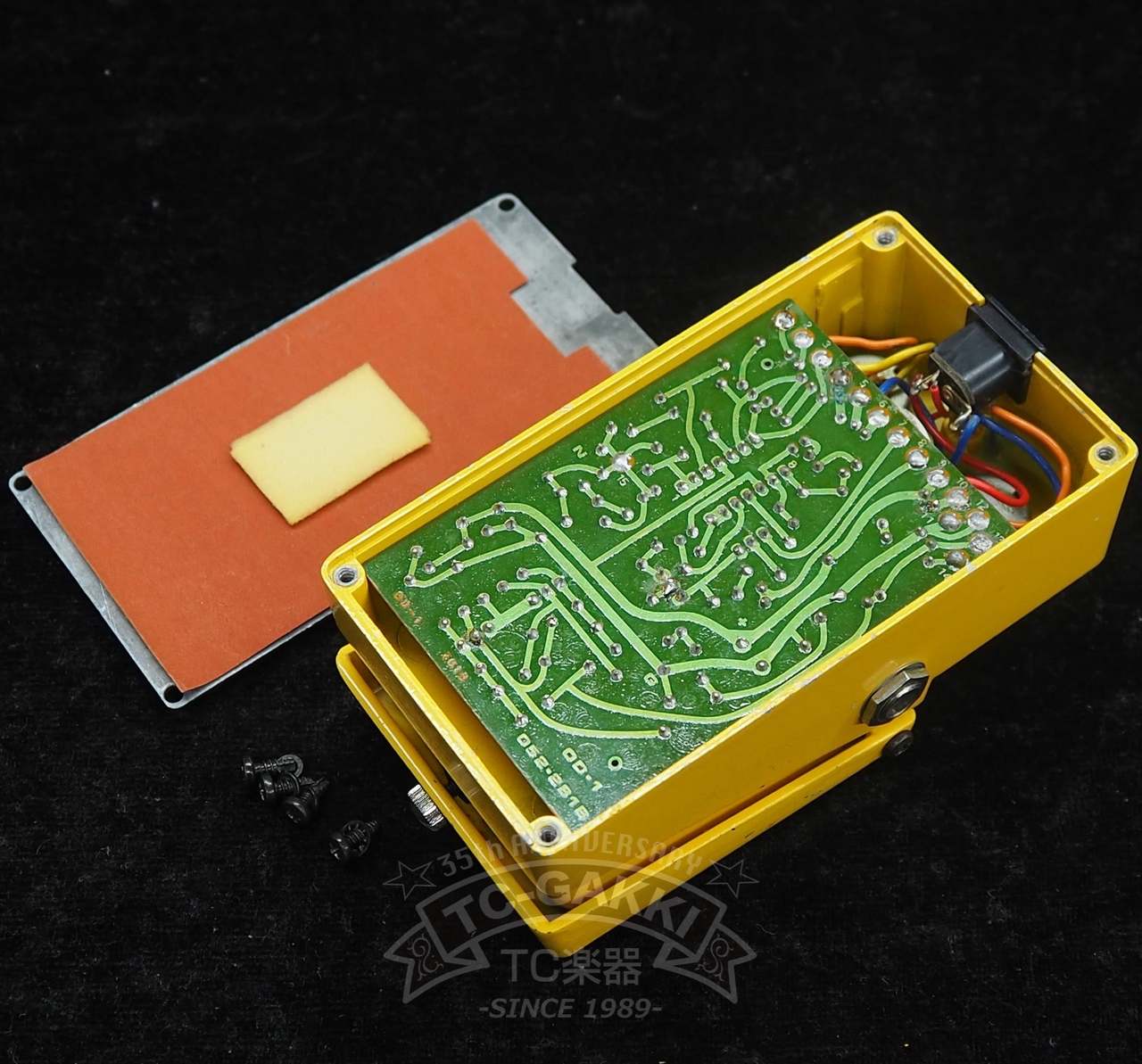 【値引歓迎】BOSS OD-1 #7300 (レイセオンRC3403ADB) BOSS OD-1 Over Drive (Silver Screw/JAPAN/RC3403ADB/#8300