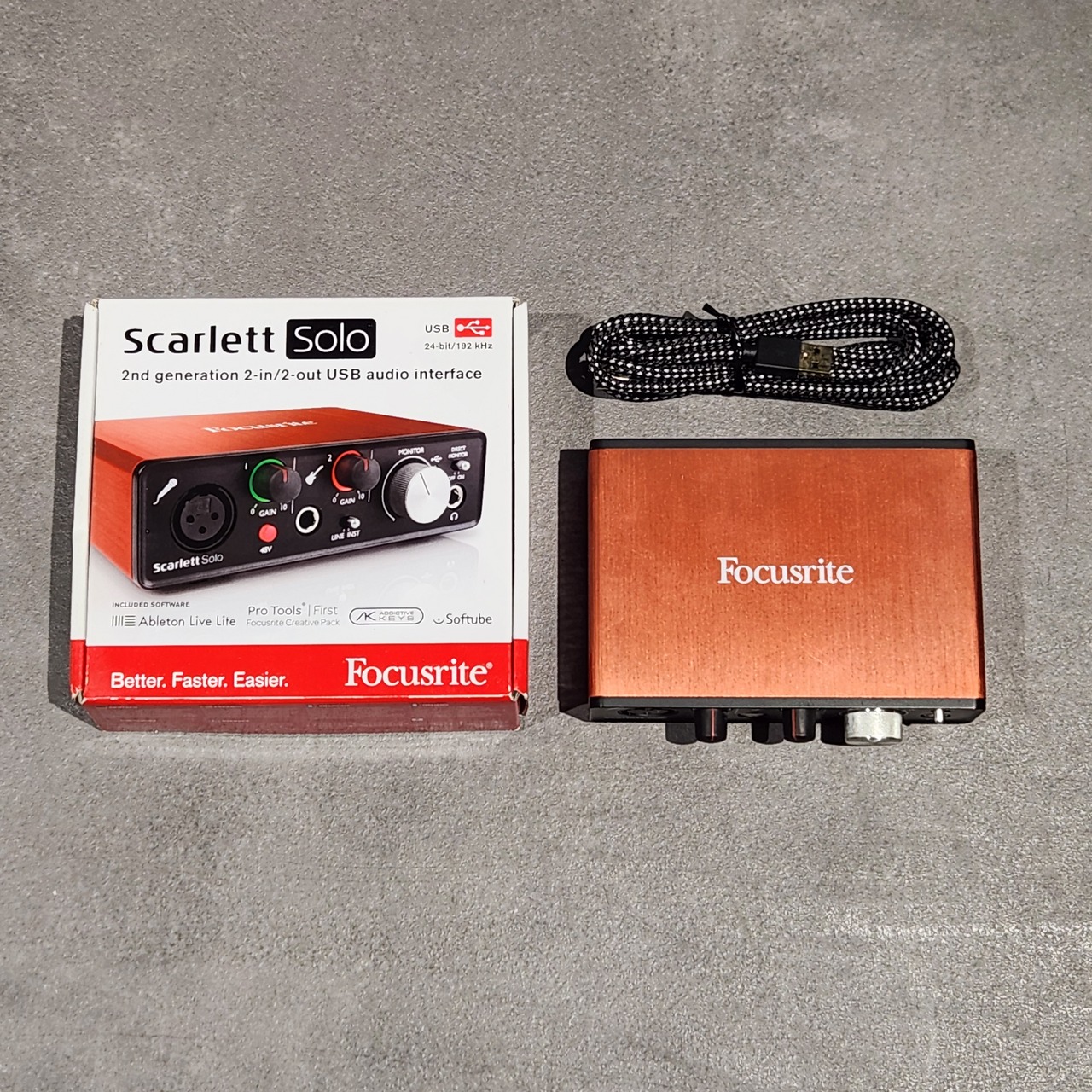 Focusrite Scarlett Solo Gen2【USED】（中古/送料無料）［デジマート