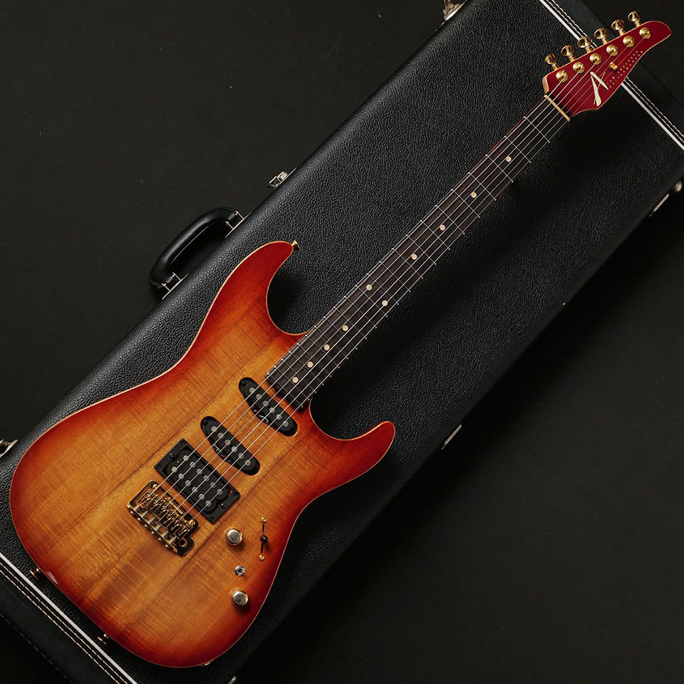 TOM ANDERSON Hollow Drop Top Shaded Cherry Edging with Binding