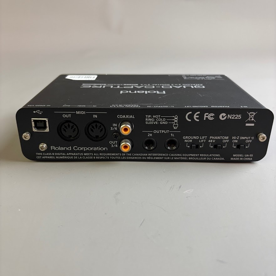 Roland UA-55 QUAD-CAPTURE（中古）【楽器検索デジマート】
