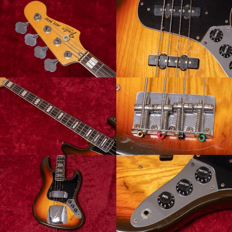Fender 1980 Jazz Bass 3TS 5.010kg #S855925【GIB横浜】（ビンテージ