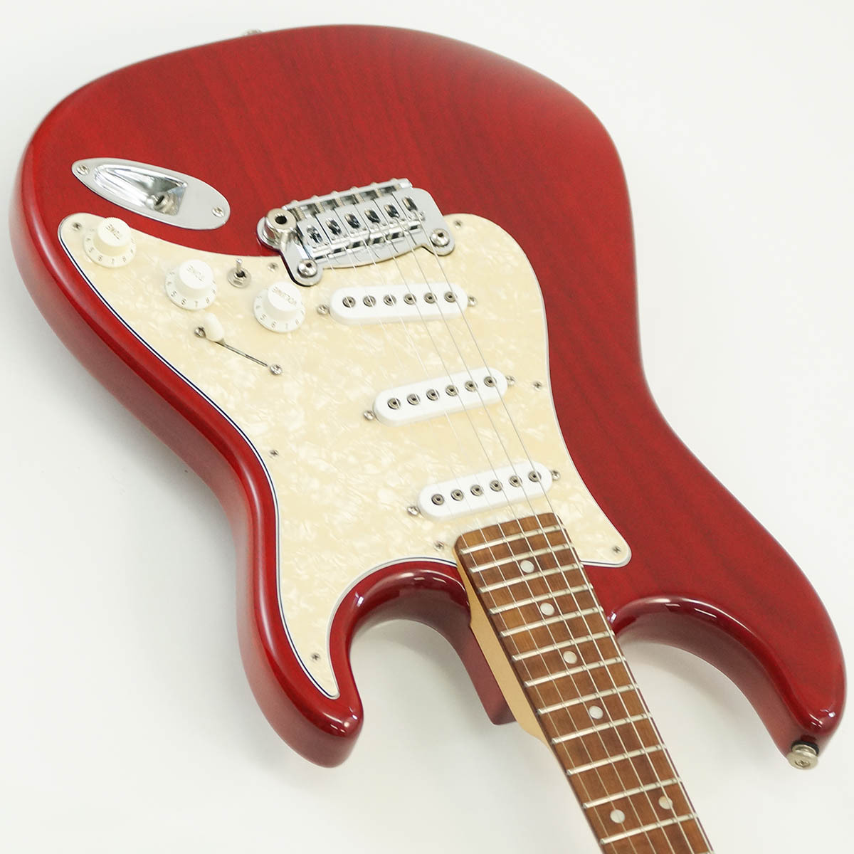 G&L USA 40th Anniversary S-500 (Clear Ruby Red/Caribbean Rosewood