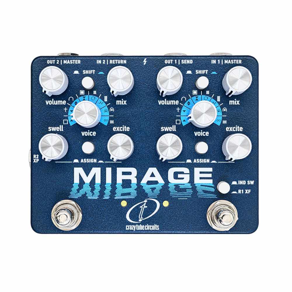 Crazy Tube Circuits Mirage Dual Independent Reverb Engines