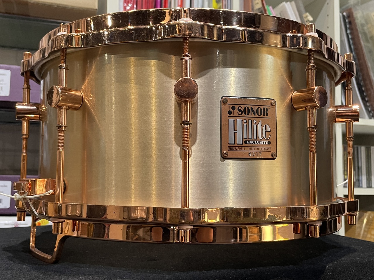 Sonor 【中古品】EHD570EX Hilite Exclusive Bell Bronze Snare Drum