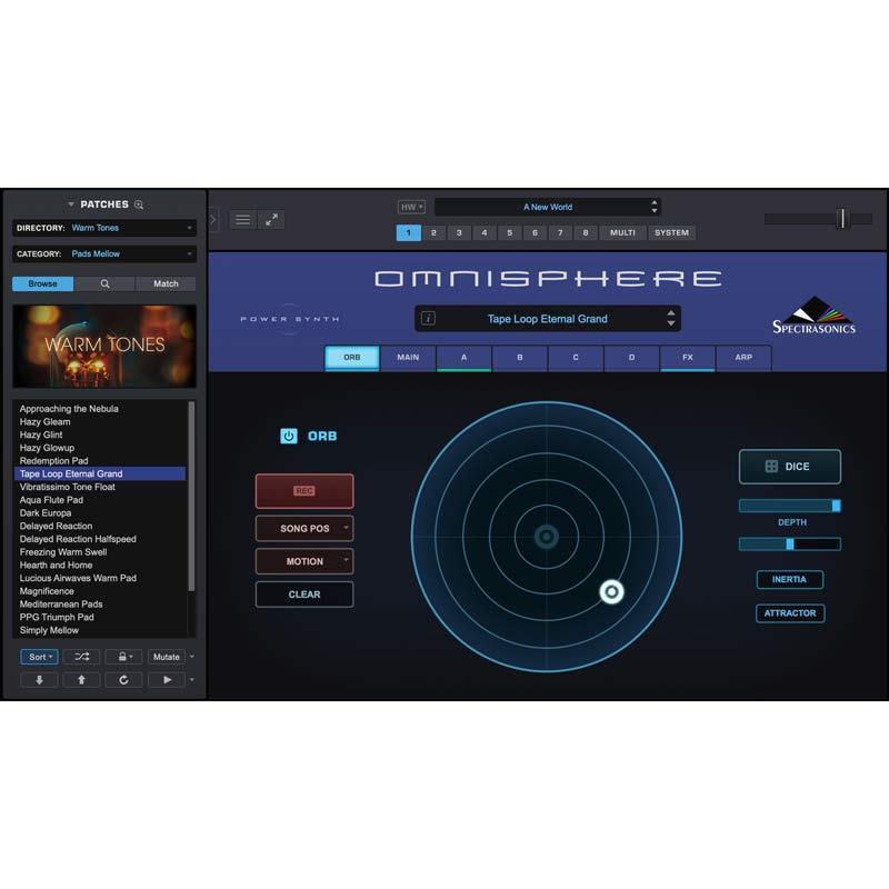 SPECTRASONICS Omnisphere 3 Upgrade (オムニスフィア)(スペクトラ