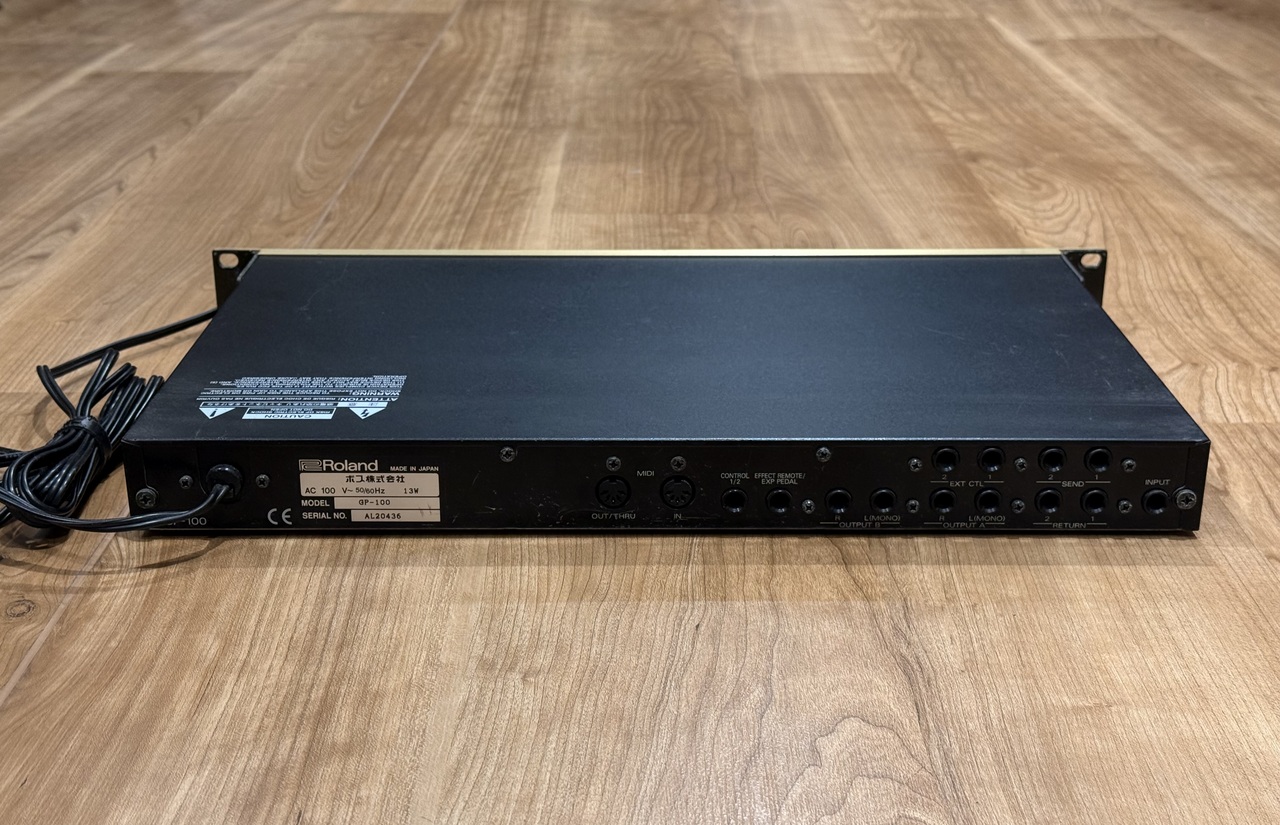 Roland GP-100 Guitar Preamp/Processor （中古）【楽器検索デジマート】