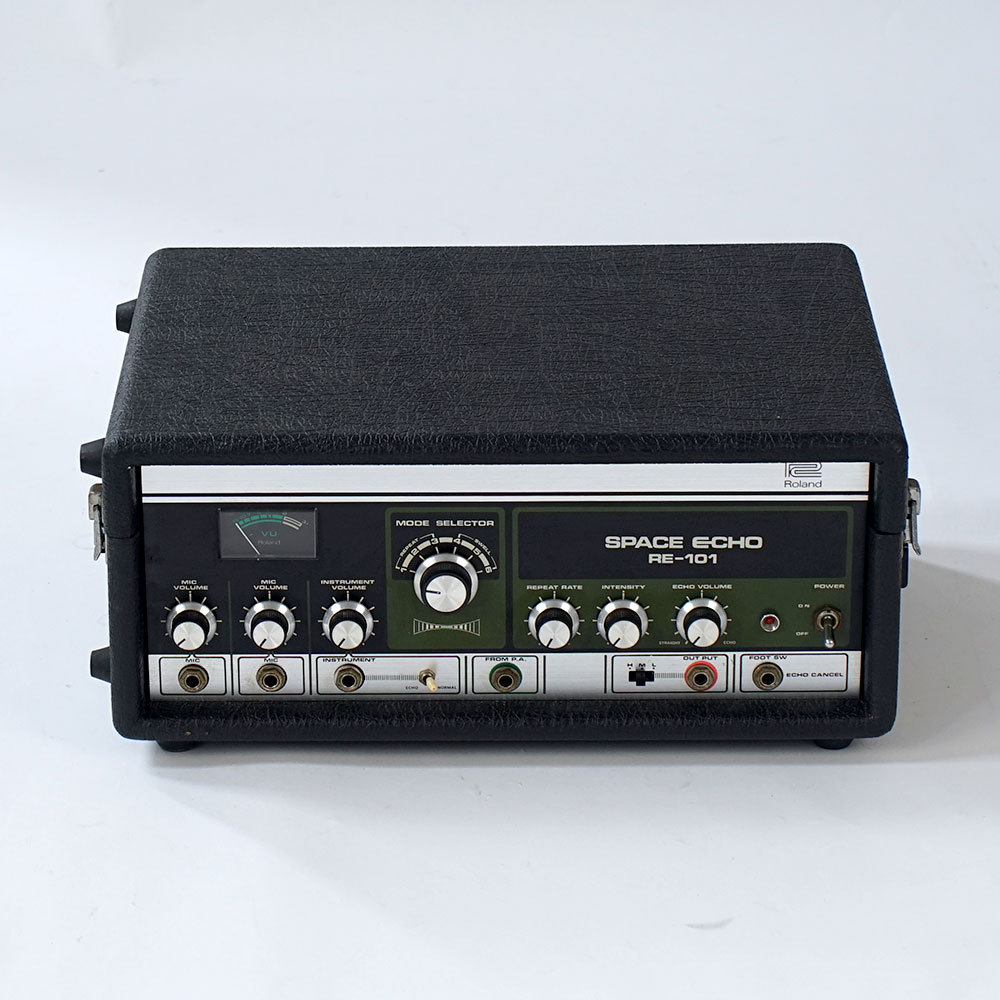 Roland SPACE ECHO RE-101 ローランド スペースエコー Roland／SPACE ECHO RE-101【エフェクター珍百景006】 - Discover