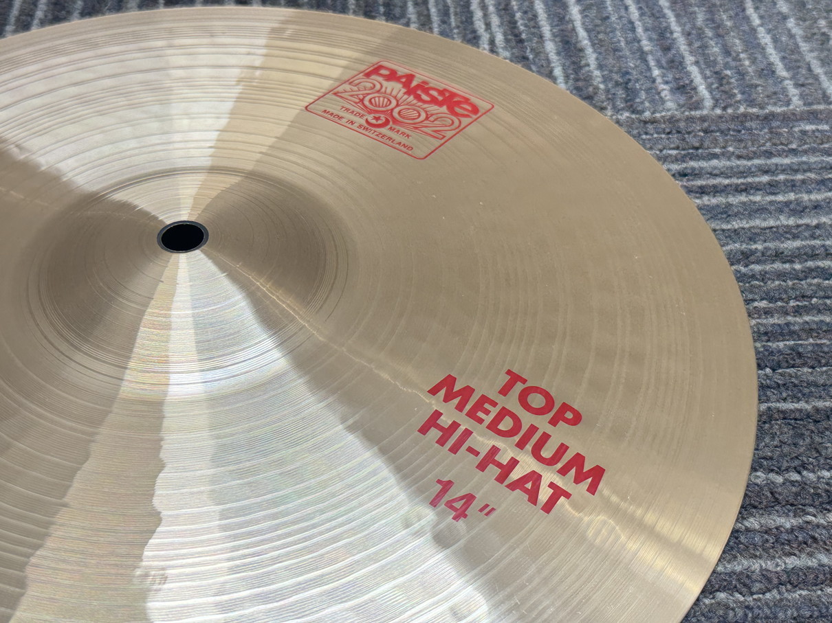 PAISTE 2002 14インチ Medium ハイハット ペア PAISTE 2002 14インチ Medium ハイハット ペア Paiste 14