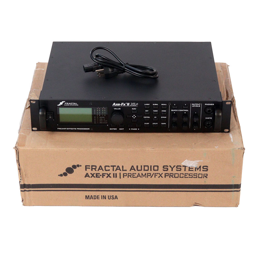 FRACTAL AUDIO SYSTEMS 【中古】 ギタープリアンプ エフェクトプロセッサー Fractal Audio Systems Axe-Fx II XL+