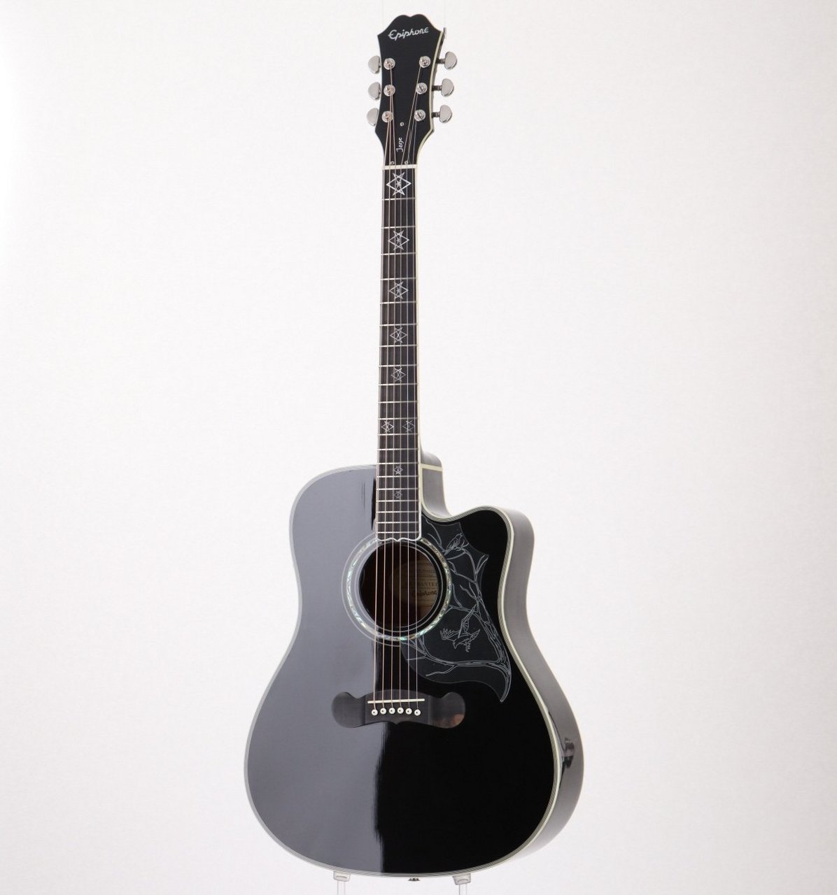 Epiphone Dave Navarro Jane Acoustic/Electric Ebony [デイヴナヴァロ モデル] エピフォン エレアコ  【池袋店】（中古/送料無料）【楽器検索デジマート】