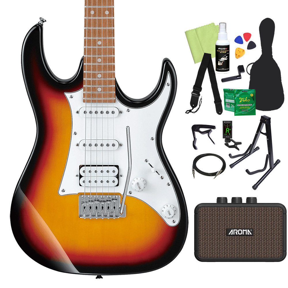 Gio Ibanez GRX40 エレキギター初心者14点セット 【充電式ミニアンプ