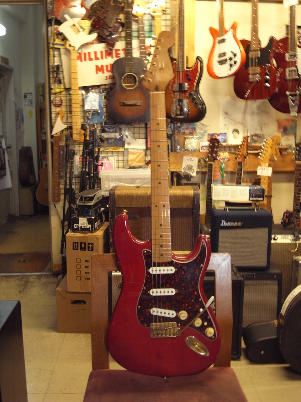ギター Fender Mexico Deluxe Player Stratocaster 中古】Fender Mexico / Deluxe Players Strat Saphire Blue