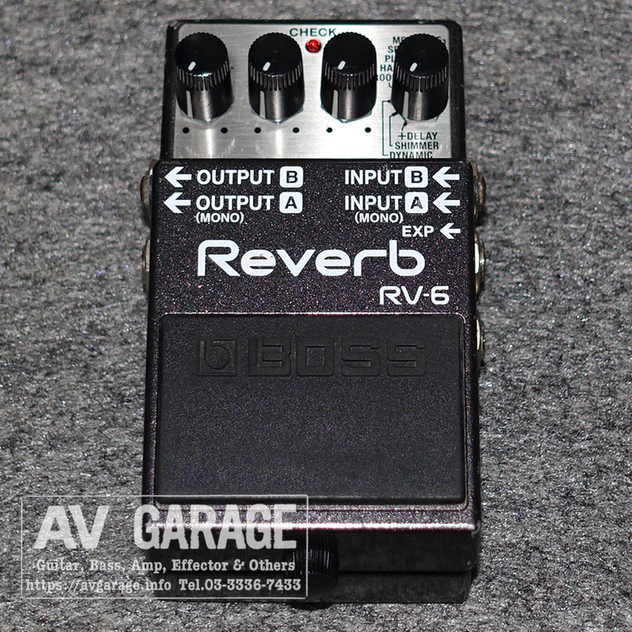 BOSS RV-6 Reverb（中古）【楽器検索デジマート】