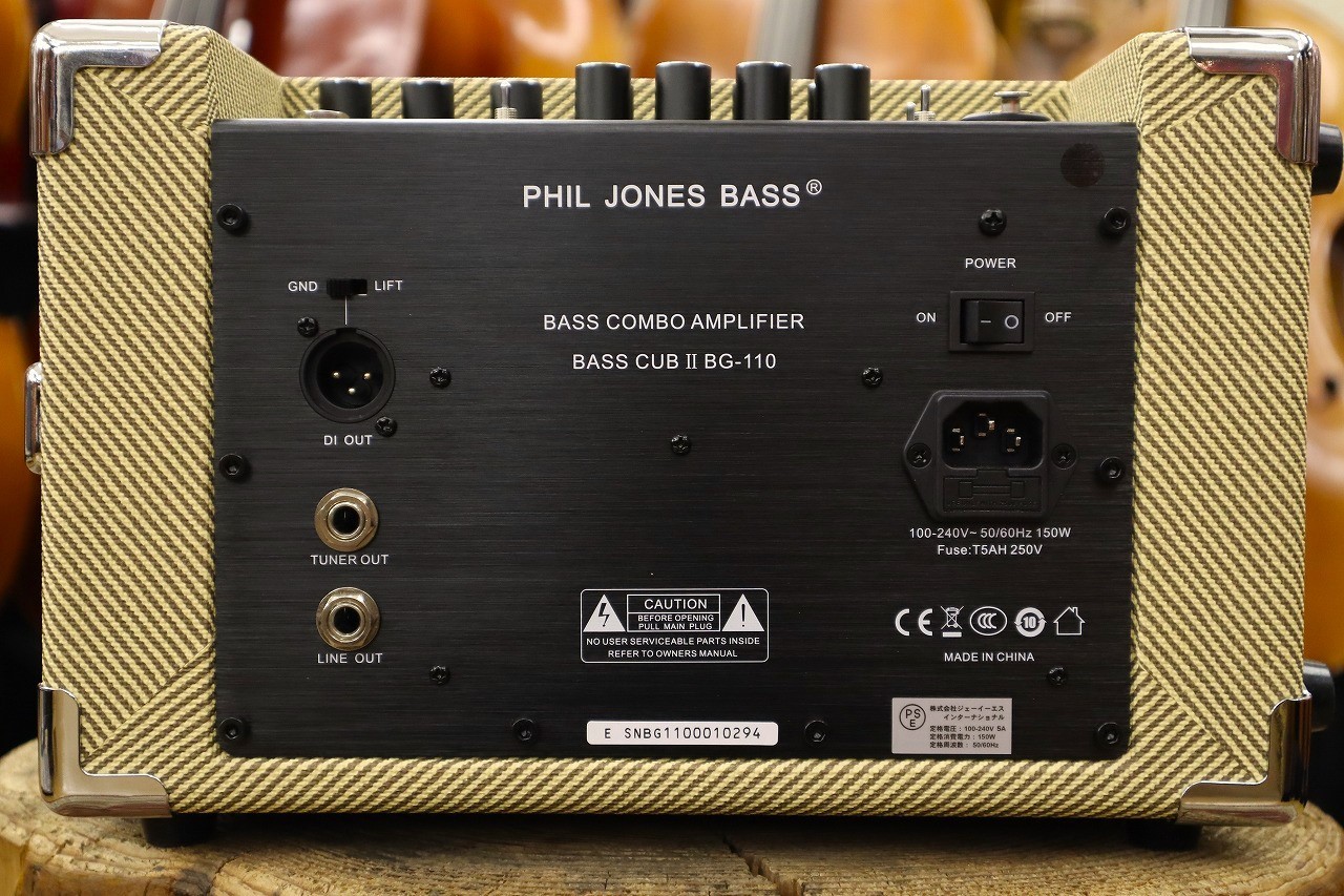 Phil Jones Bass Bass Cub2 BG-110【Tweed】【コントラバス本店 ...
