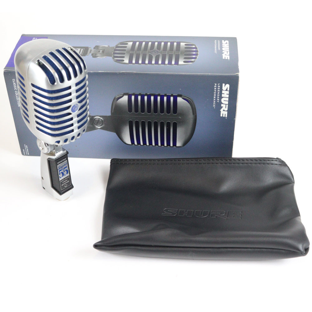 【中古】SHURE SUPER55 ダイナミックマイク シュアー 中古】SHURE SUPER55 ダイナミックマイク シュアー SHURE（シュア