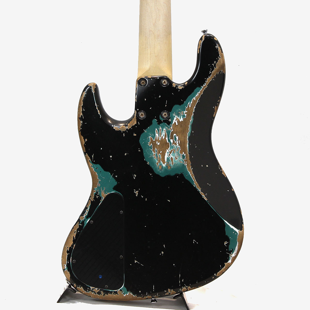 Xotic XJ-1T 5ST Black over Sherwood Green Heavy Aged /Alder/R