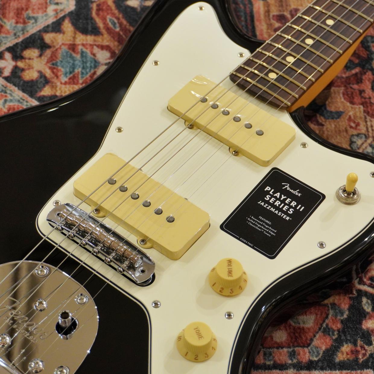 Fender Player II Jazzmaster, Rosewood Fingerboard / Black 【特価