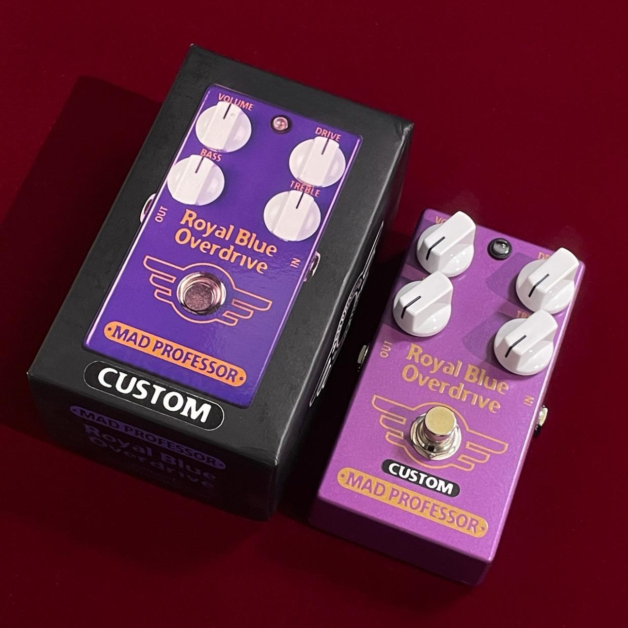 MAD PROFESSOR Royal Blue Overdrive CUSTOM Bluebird mod（新品/送料