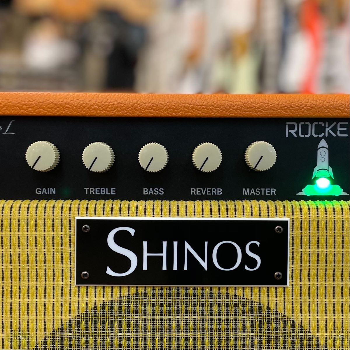 SHINOS ROCKET EL34 HighPass Orange Shop Order #506 w/HATA Hat Knob 