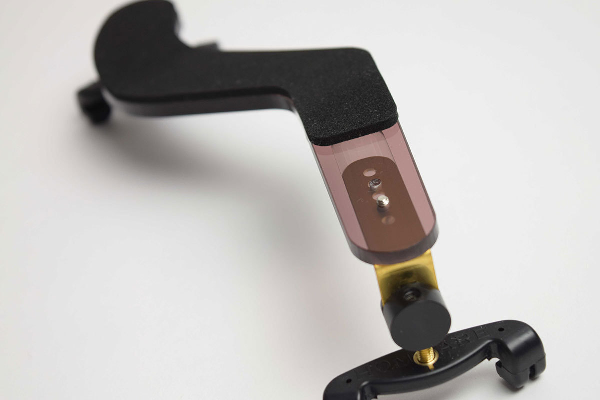 HOMARE 肩当て バイオリン用 ブラック足バージョンII 純日本産（新品