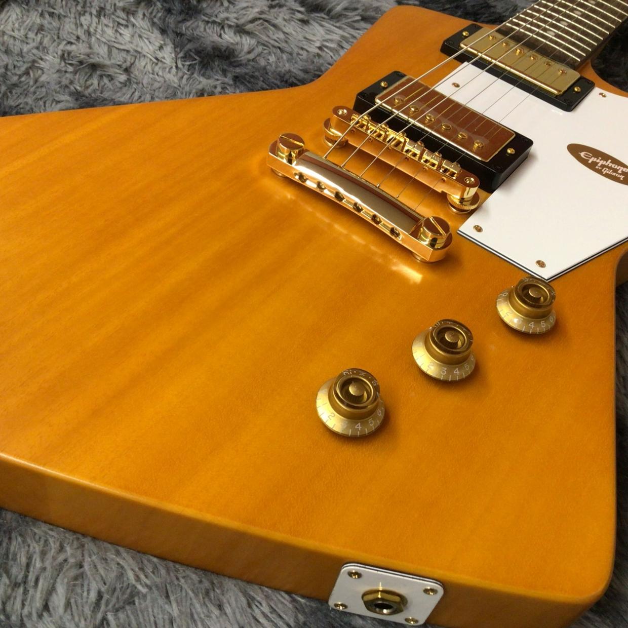 Epiphone 1958 Korina Explorer Aged Natural【3.18kg】（新品特価