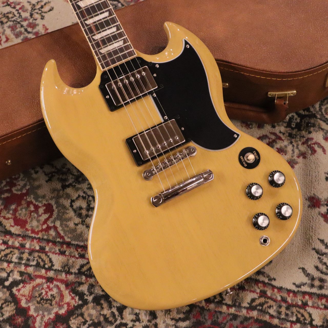Gibson 【Custom Color】SG Standard '61 Stop Bar ～TV Yellow