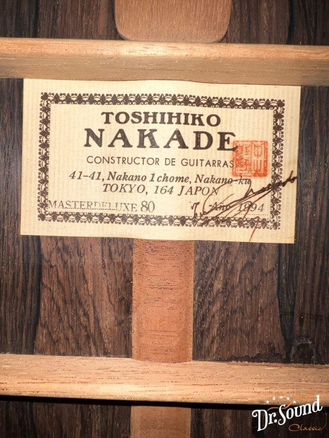 レア物 中古 Nakamch DAT-120 ①本 中出敏彦 TOSHIHIKO NAKADE Master Deluxe 80 1994年製 640mm （中古