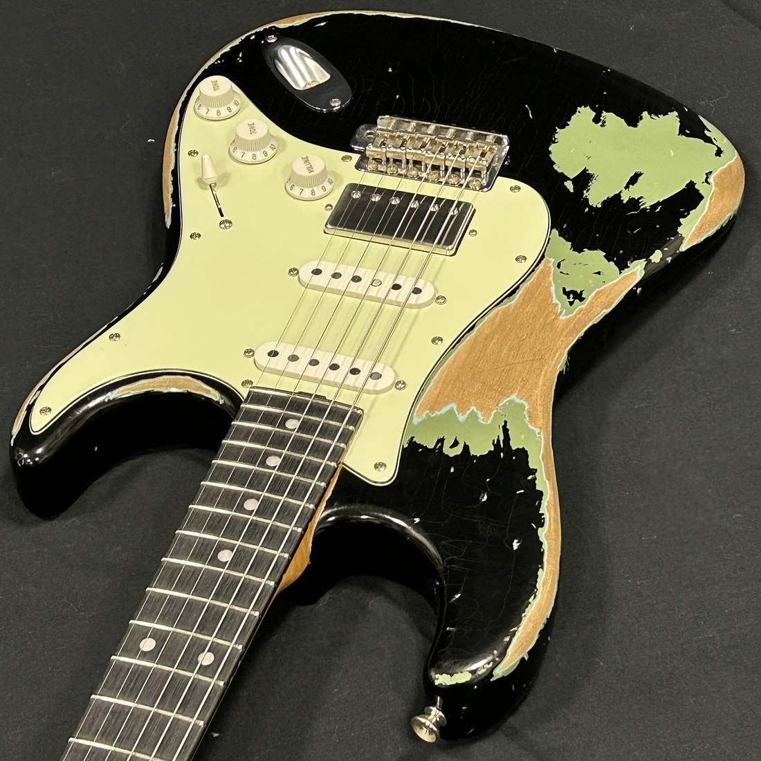 Red House Piccola S SSH Black Green Heavy Aged（新品）【楽器検索