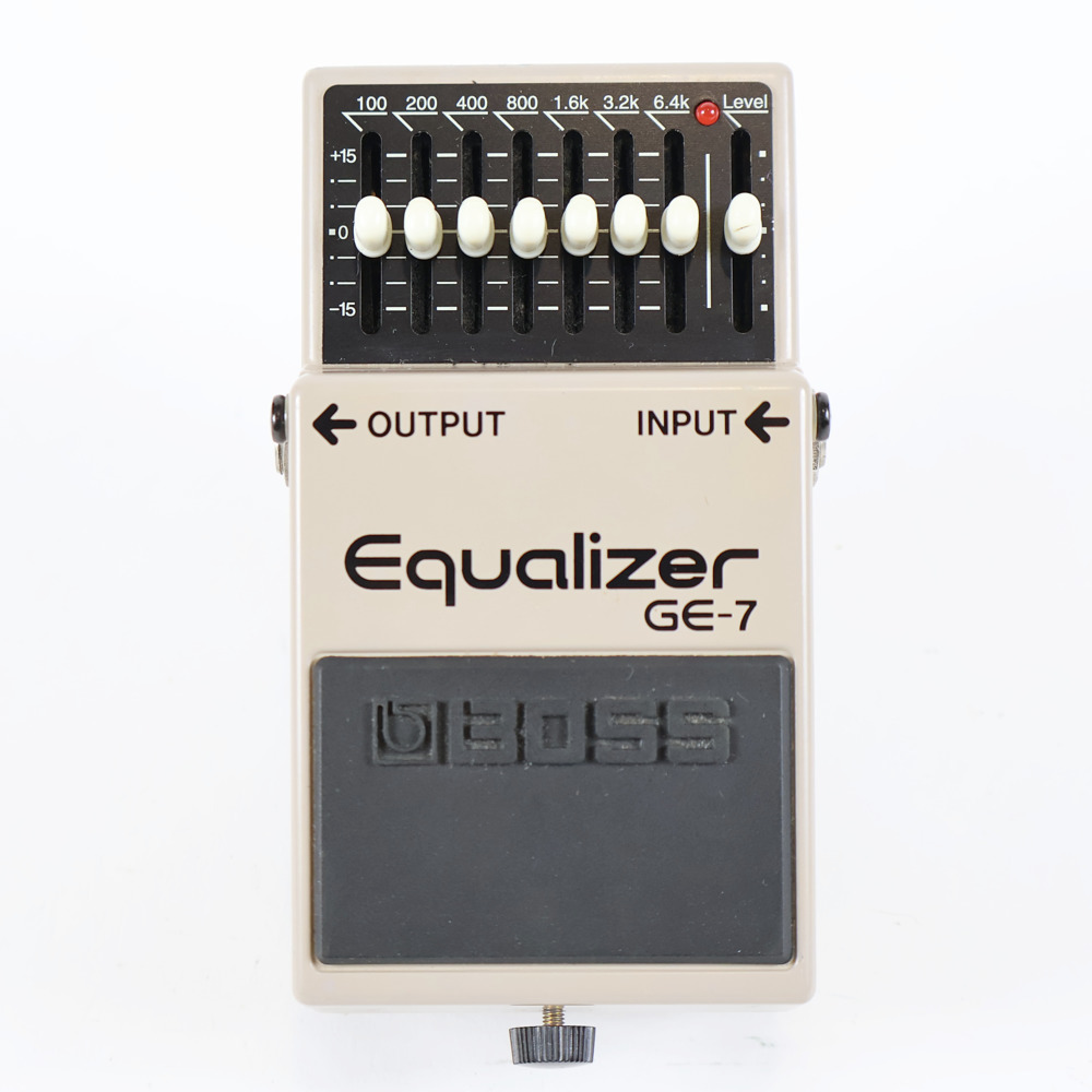BOSS エフェクター、イコライザー、リバーブ　4体&専用ラック　セット　中古 BOSS 【中古】イコライザー エフェクター BOSS GE-7 Equalizer ギター