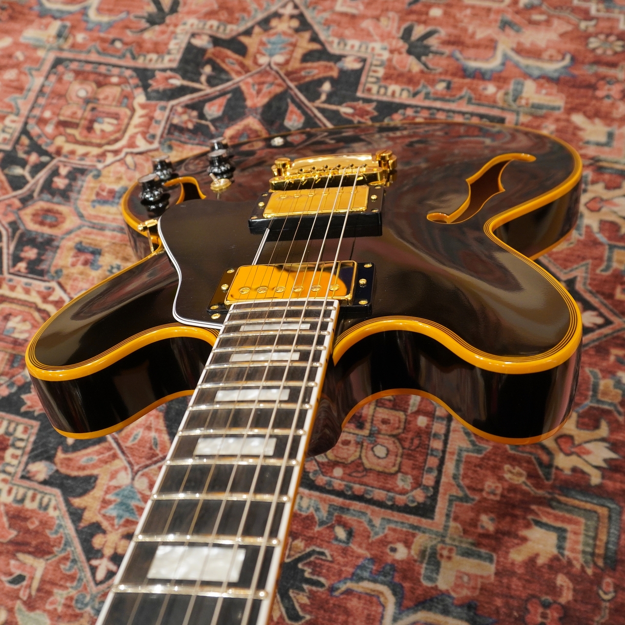 EDWARDS E-SA-CTM / Black 【セミアコ】（新品/送料無料）【楽器検索
