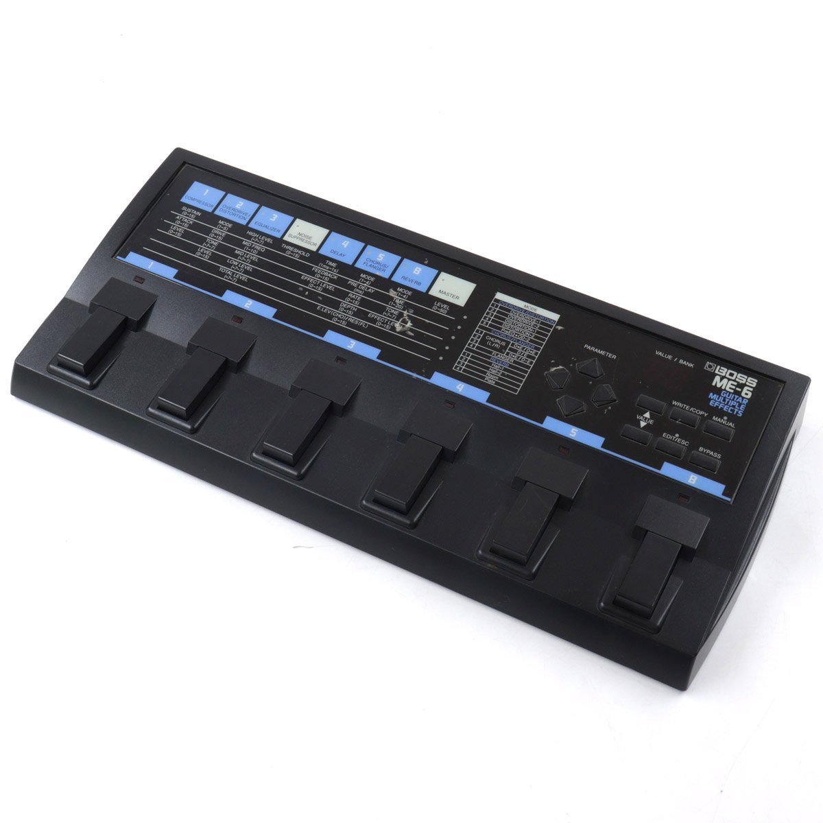 BOSS ME-6 Guitar Multiple Effects 【池袋店】（中古）【楽器