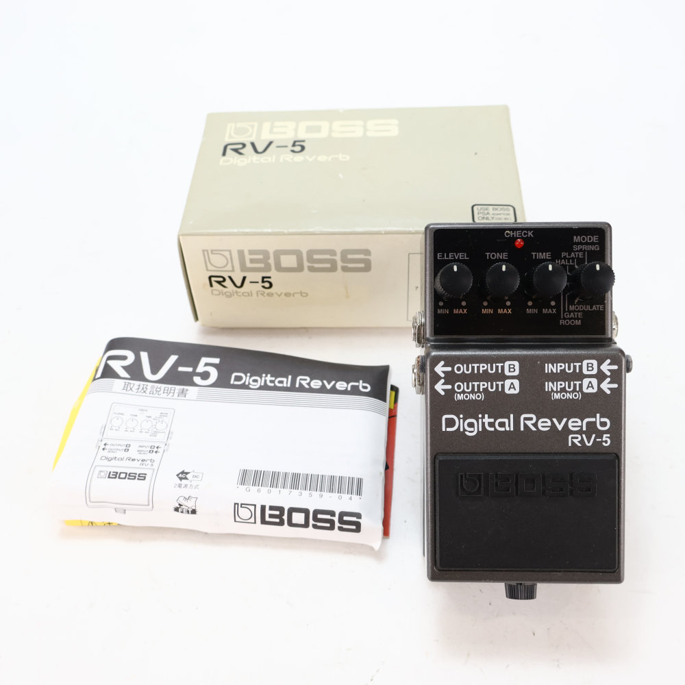 BOSS Digital Reverv RV-5 リバーブ エフェクター BOSS 【中古】デジタルリバーブ エフェクター BOSS RV-5 Digital