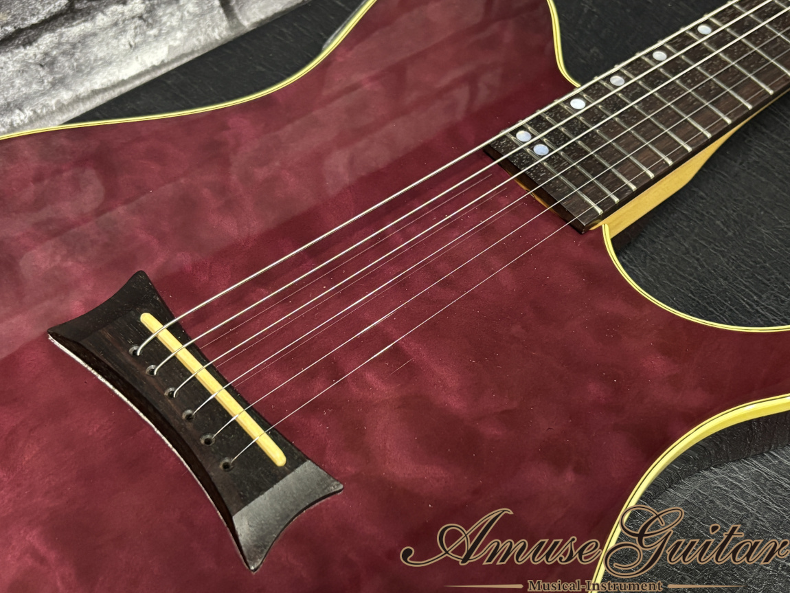 Charvel ATX # Trans Violet 1993~1996年製【Optional figured Maple